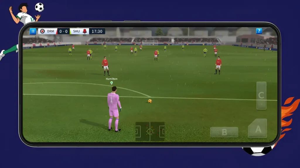 Gameplay-in-Dream-League-Soccer-2019-Mod-Apk-image_www.dlssoccerpro.com