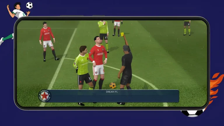 DLS 19 Mod APK 6 Gameplay-in-Dream-League-Soccer-2019-Passing, Shooting and Attacking-image_www.dlssoccerpro.com