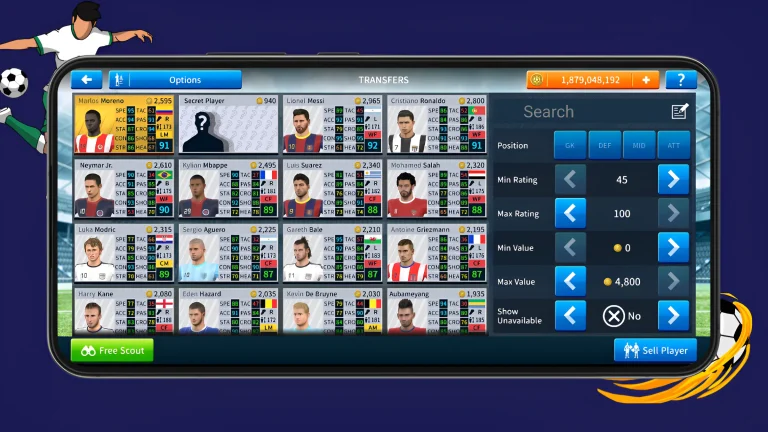 DLS 19 Mod APK 3 Match-Gameplay-in-Dream-League-Soccer-2019