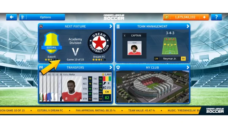 Next Fixture Menu in Dls 19 1 Next-Fixture-Menu-in-Dream-League-Soccer-2019-image.